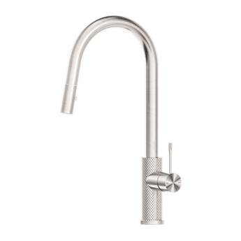 OPAL PULL OUT SINK MIXER WITH VEGIE SPRAY FUNCTION BRUSHED NICKEL