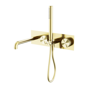 OPAL PROGRESSIVE SHOWER SYSTEM WITH SPOUT GOLD