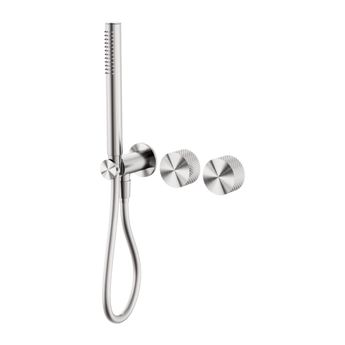 Brushed Nickel Opal Progressive Shower System - Separate Plate