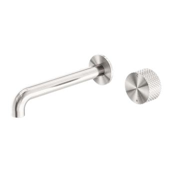 Brushed Nickel Opal Progressive Wall Basin/Bath Set