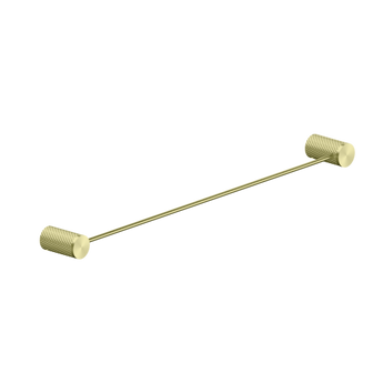 OPAL SINGLE TOWEL RAIL 600MM BRUSHED GOLD
