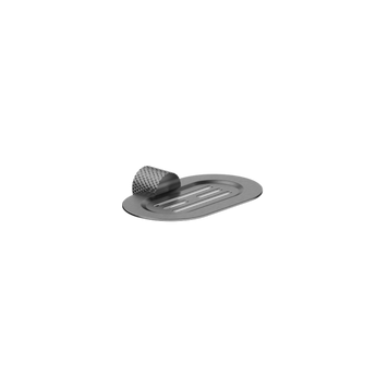 OPAL SOAP DISH HOLDER GRAPHITE
