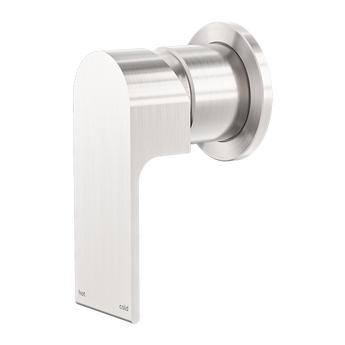 BIANCA SHOWER MIXER 60MM PLATE, BRUSHED NICKEL