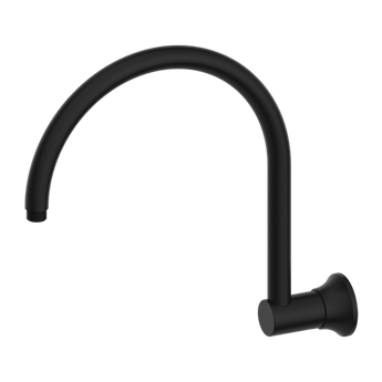 YORK SHOWER ARM MATTE BLACK