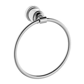 YORK TOWEL RING CHROME