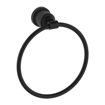 YORK TOWEL RING MATTE BLACK