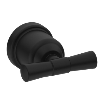 YORK ROBE HOOK MATTE BLACK