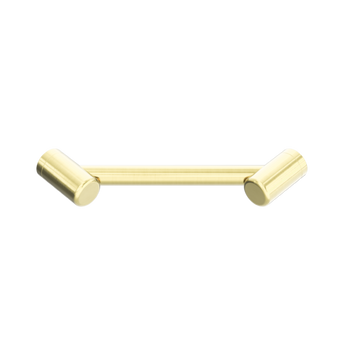 MECCA CARE 25MM FOOTREST CORNER GRAB RAIL 215MM - BRUSHED GOLD
