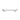 MECCA CARE 25MM FOOTREST CORNER GRAB RAIL 215MM - BRUSHED NICKEL