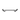 MECCA CARE 25MM FOOTREST CORNER GRAB RAIL 215MM - CHROME