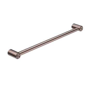 MECCA CARE 25MM GRAB RAIL 900MM BRUSHED BRONZE