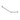 MECCA CARE 32MM AMBULANT 45 DEGREE BENT TUBE GRAB RAIL 450X650MM CHROME