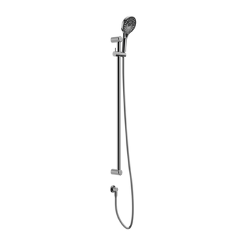 Mecca Care Chrome Grab Rail & Adjustable Shower Set 900mm