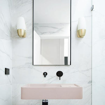 Wall Hung Shelf 03 Basin in Ivory
