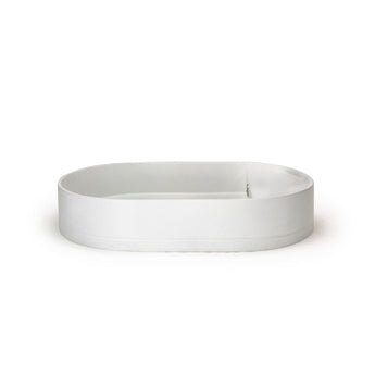 SHELF OVAL BASIN - SURFACE MOUNT (IVORY)