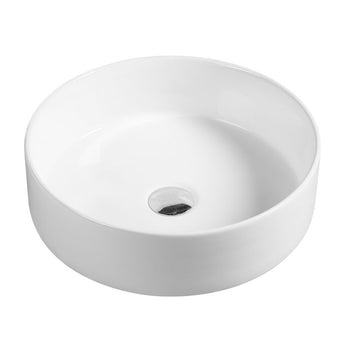 White Gloss Round Basin