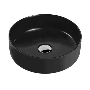 Matte Black Radius Round Basin