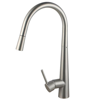 PULL OUT SINK MIXER 420 BRUSHED NICKEL