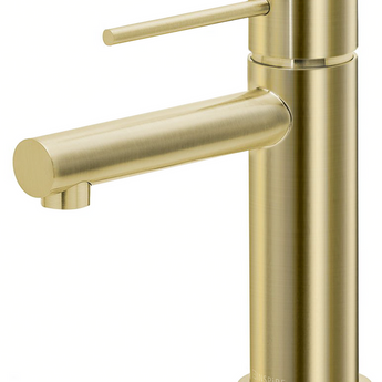ROUL BASIN MIXER BRUSHED GOLD