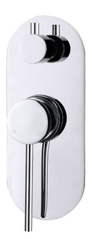 ROUL WALL DIVERTER MIXER CHROME