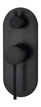 ROUL DIVERTER SHOWER MIXER MATT BLACK