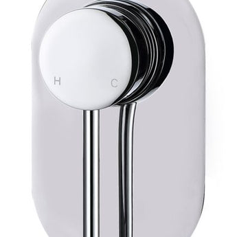 ROUL WALL MIXER, CHROME