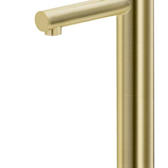 ROUL TALL BASIN MIXER, BRUSHED GOLD