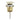 UNIVERSAL MUSHROOM POP UP WASTE BRUSHED GOLD 32MM