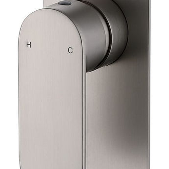 Inspire Vetto Diverter Shower Mixer Brushed Nickel