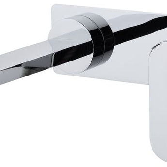 Chrome Vetto Wall Basin Mixer