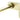 VETTO WALL BASIN MIXER BRUSHED GOLD
