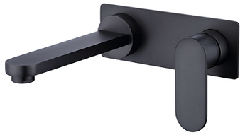 Vetto Wall Mixer Set, Gun Metal