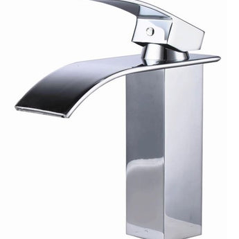 WATER FALL BASIN MIXER, CHROME