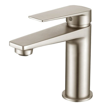 Zevio Brushed Nickel Basin Mixer