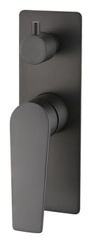 ZEVIO WALL DIVERTER MIXER GUN METAL