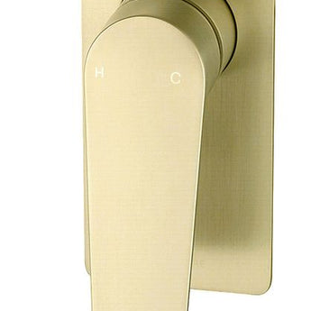 ZEVIO SHOWER MIXER, BRUSHED GOLD