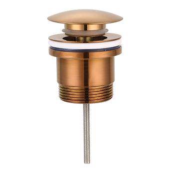 UNIVERSAL MUSHROOM POP UP WASTE ROSE GOLD, 32MM