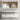 MOONLIGHT WALL HUNG CABINET WHITE (GOLD HANDLE)