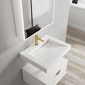 MOONLIGHT 600MM SOLID SURFACE TOP