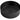 Oxford Round Matte Black Basin 395x395x125mm