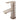 ROUND PADDLE BASIN MIXER, CHAMPAGNE