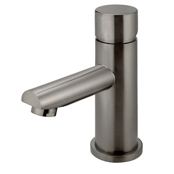 MEIR ROUND PINLESS BASIN MIXER - SHADOW GUNMETAL
