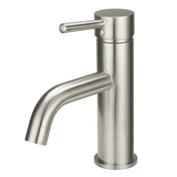 ROUND BASIN MIXER CURVED
