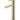 ROUND PADDLE TALL BASIN MIXER, PVD BRUSHED GOLD