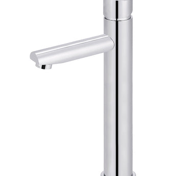 MEIR ROUND PINLESS TALL BASIN MIXER - Polished Chrome finish