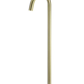 Elegant Tiger Bronze Round Freestanding Bath Spout