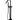 ROUND PINLESS FREESTANDING BATH SPOUT AND HAND SHOWER