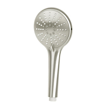 Chrome Three-Function Round Handheld Shower Head