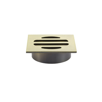 SQUARE FLOOR GRATE SHOWER DRAIN 50MM OUTLET