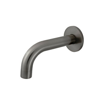 Universal Round Curved Spout 130mm - Shadow Gunmetal